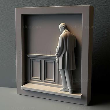 3D модель Вильгельм Хаммерсхой (STL)